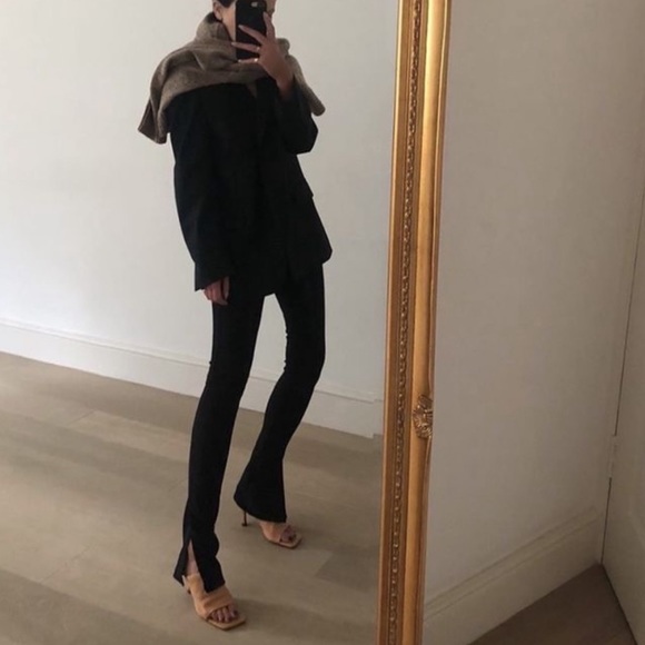 Zara Pants - New Zara’s new split-hem leggings.